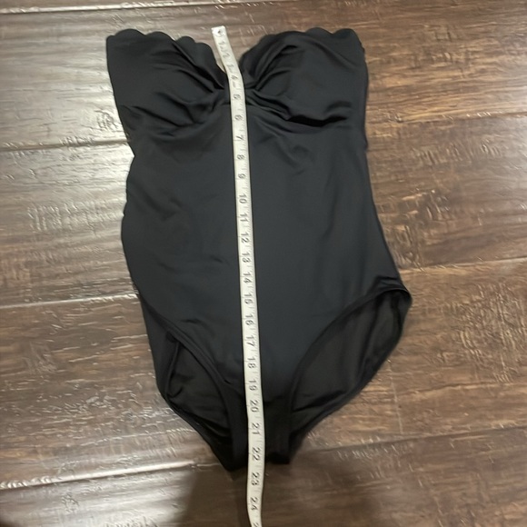 Kate spade black bathing one piece swimsuit sz M - Picture 5 of 5